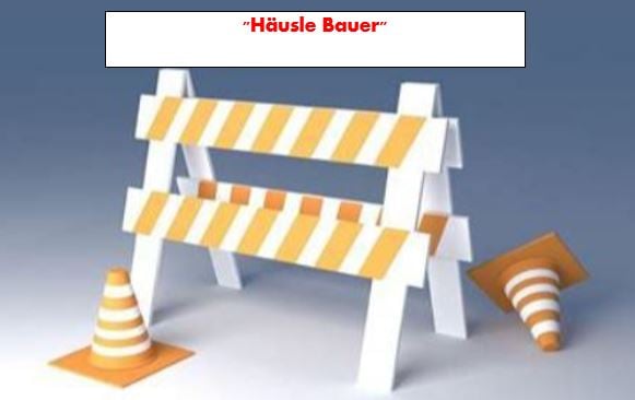 Aufbau und Befüllung von neuen Holzunterständen