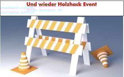 Ja und eben Holzer Event darf einfach nicht fehlen