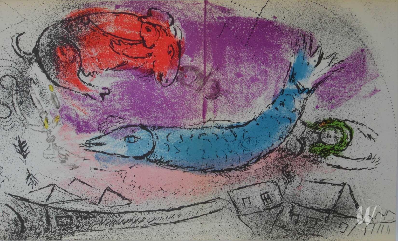 M.198 uit LASSAIGNE Chagall-70 (1957)