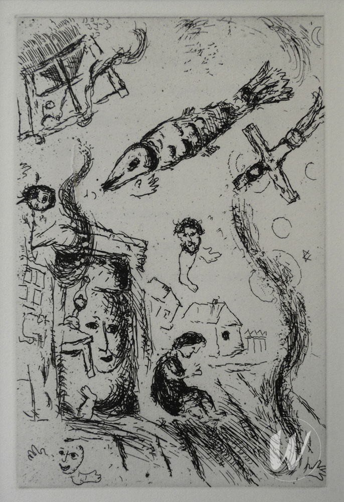 W .107 from Lettre à Marc Chagall PC.076 (1969) 