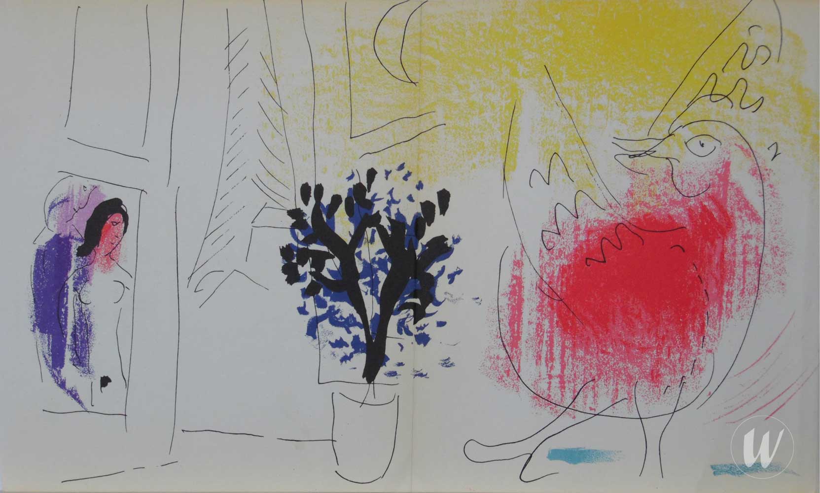 M.203 uit LASSAIGNE Chagall-70 (1957)