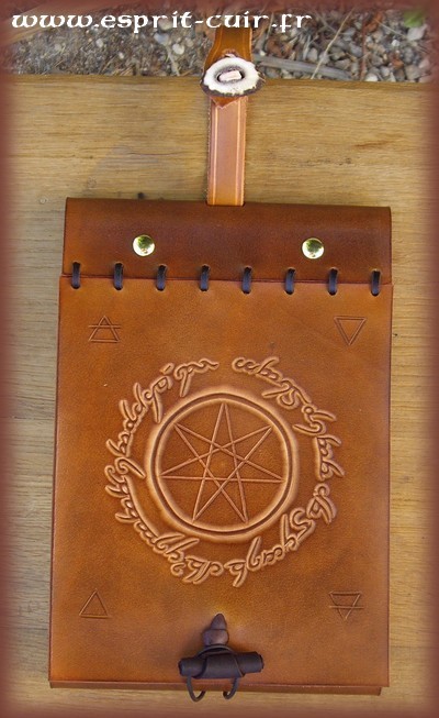 Grimoire antique "Heptagramme"