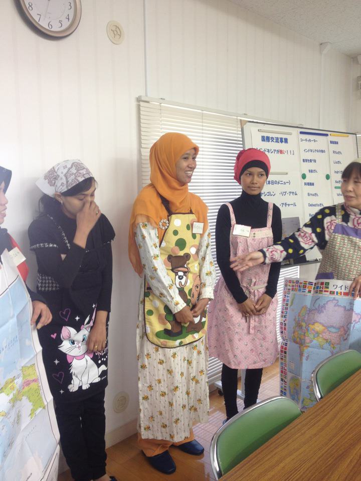 Kelas masak indonesia di Noke