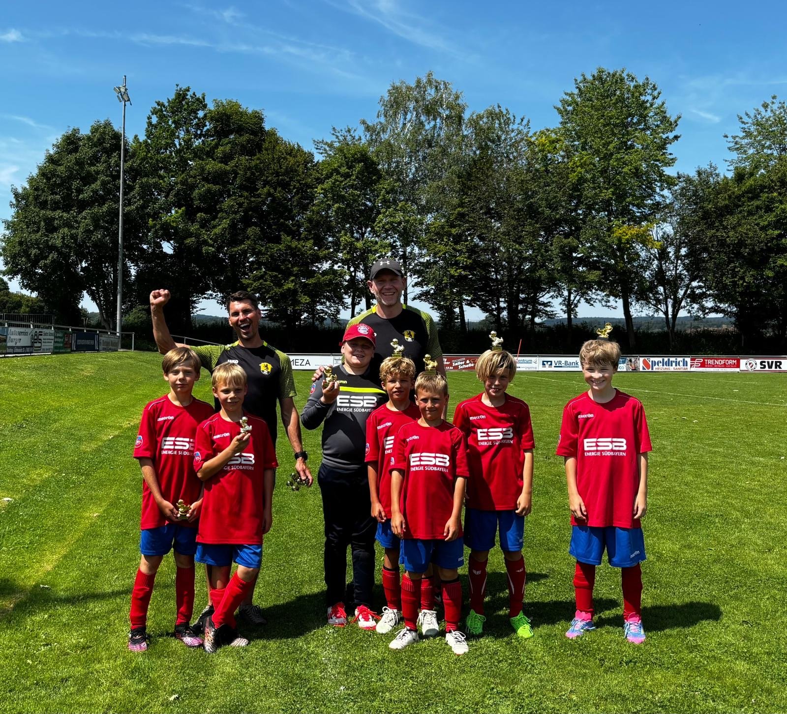 F-Junioren belegten den 5. Platz in Raisting