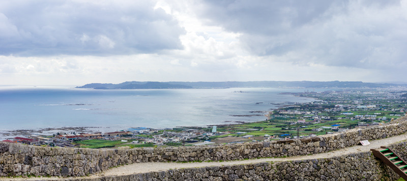 【画像】中城城跡頂上からの圧巻の景色