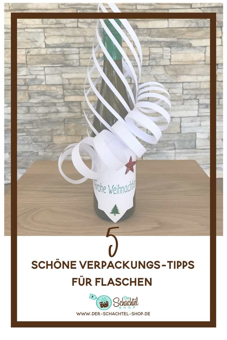 5 schöne Verpackungs-Tipps für Flaschen