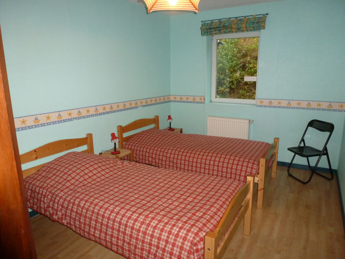 L'Indigo: la chambre verte, 2 lits simples