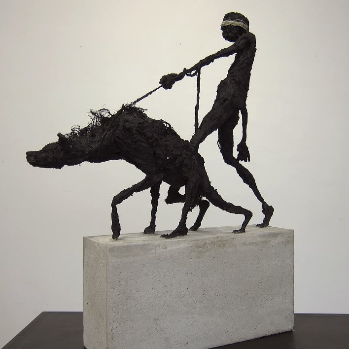 "Shadow 4" - Sculpture de Hyane