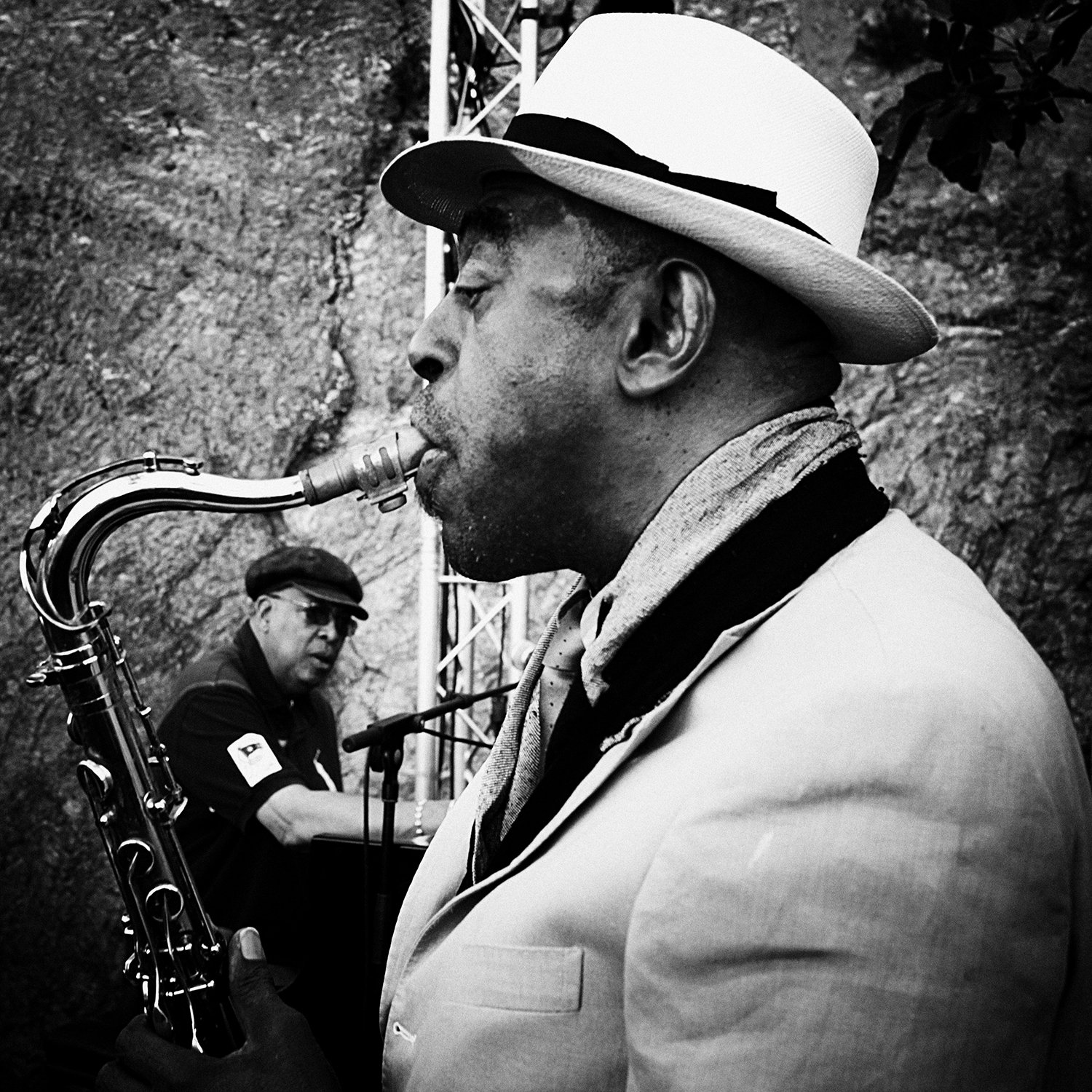 "Archie & Chucho" - Impression sur plexi - 90x90cm - Encadré