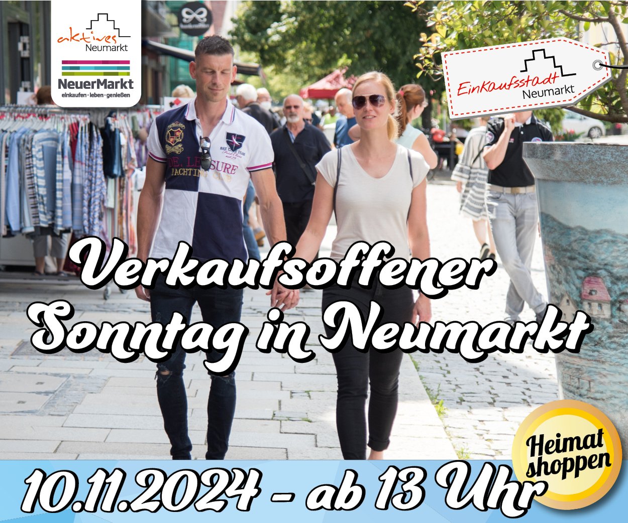 Verkaufsoffener Sonntag in Neumarkt