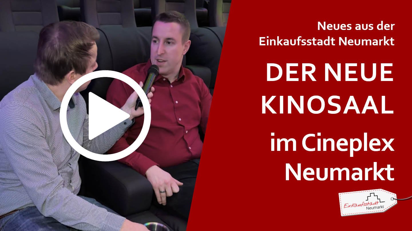 Kino auf dem nächsten Level: Der neue Ultimate Saal im Cineplex Neumarkt