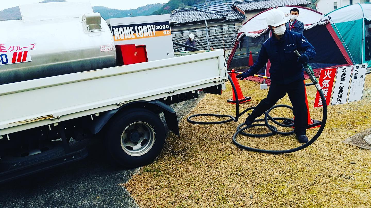 通信インフラ復旧の合同訓練に参加しました