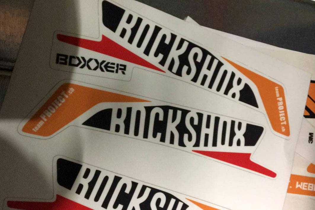 Decals für RockShox Gabeln
