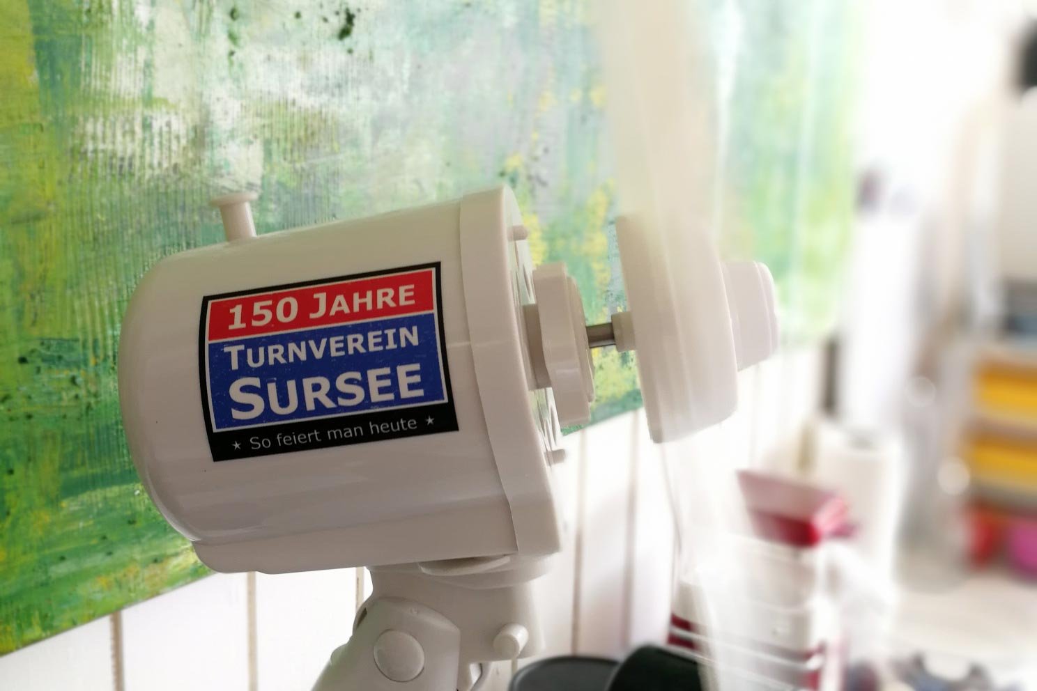 Aufkleber fürs Jubiläum des Turnverein Sursee