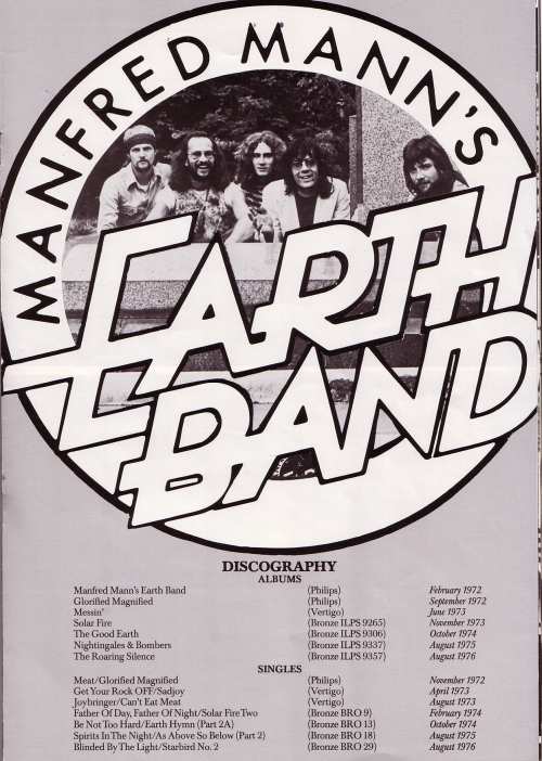 The Roaring Silence Tour Programme Page 7