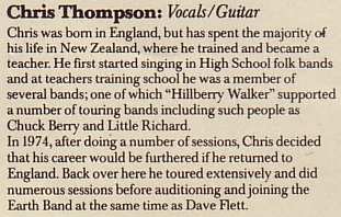 The Roaring Silence Tour Programme Page 3