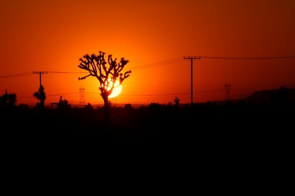 Abendstimmung in Southern California