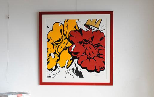 SHUN SUDOのLPBH_Revolutionaries,2024を額装しました。