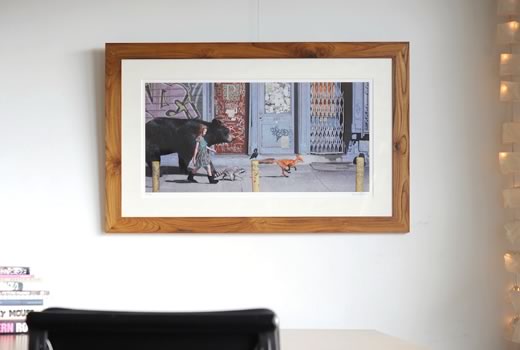 高級木材チークを使ってみました。