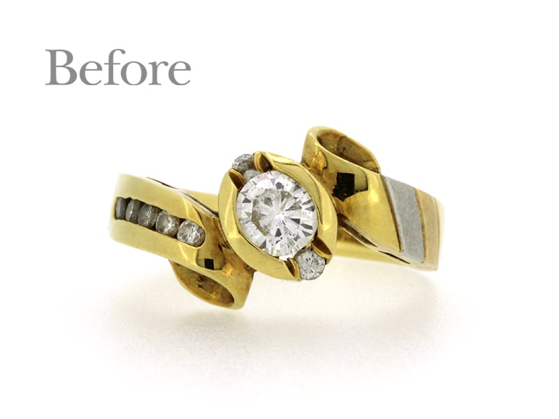 リフォーム前の指輪