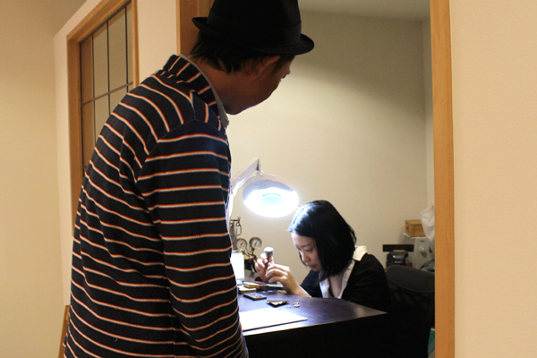 フルオーダーマリッジリング(結婚指輪)制作体験・文字打刻