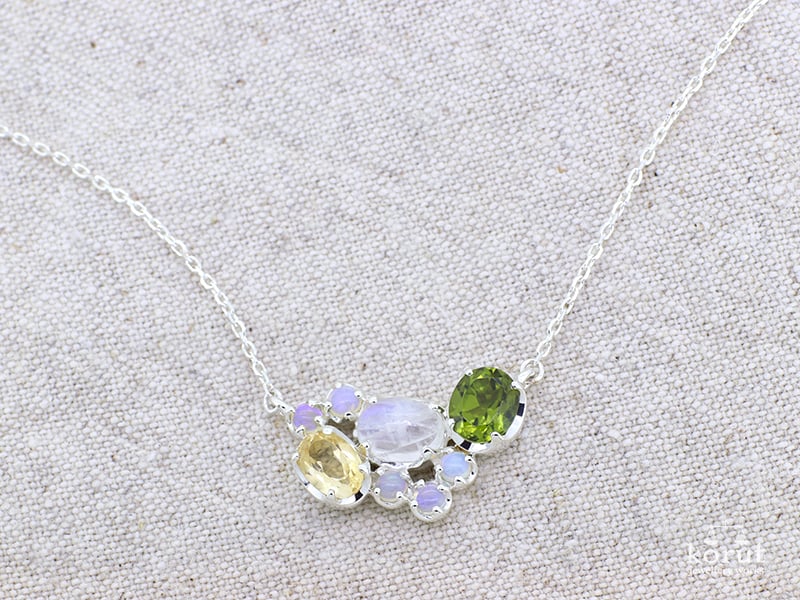 4本のリングから1つのペンダントに