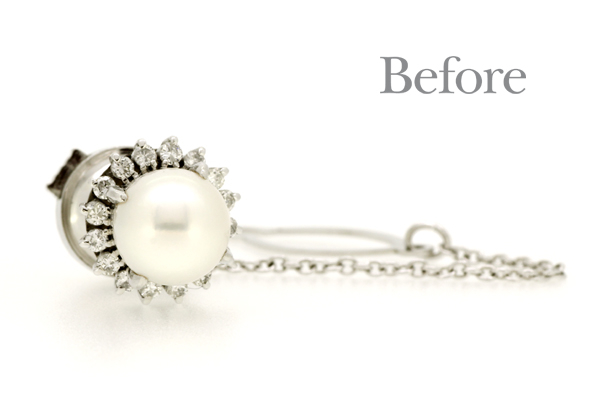 リフォーム前のネクタイピン