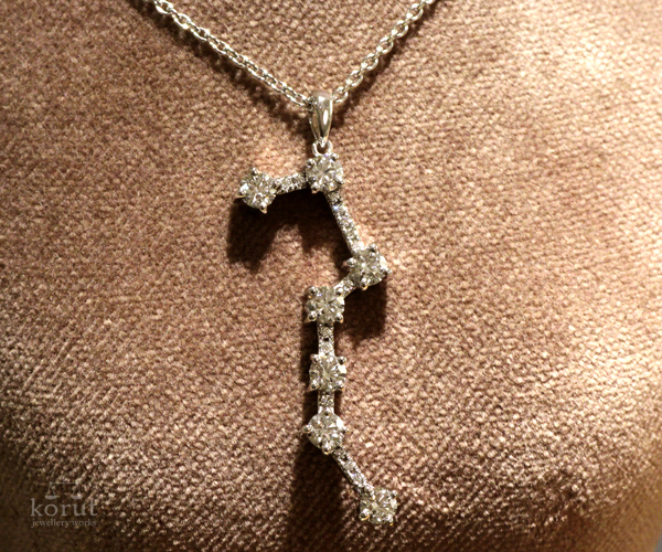 北斗七星のペンダント