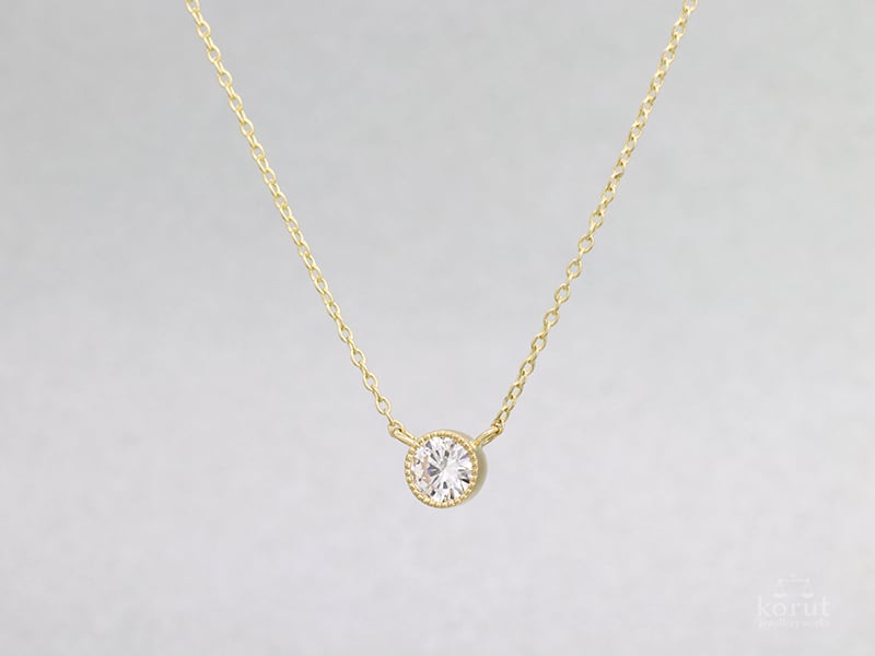 2本のリングを、ペンダントと新たなリングに