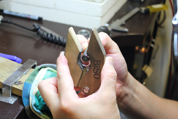 フルオーダーマリッジリング(結婚指輪)制作風景2