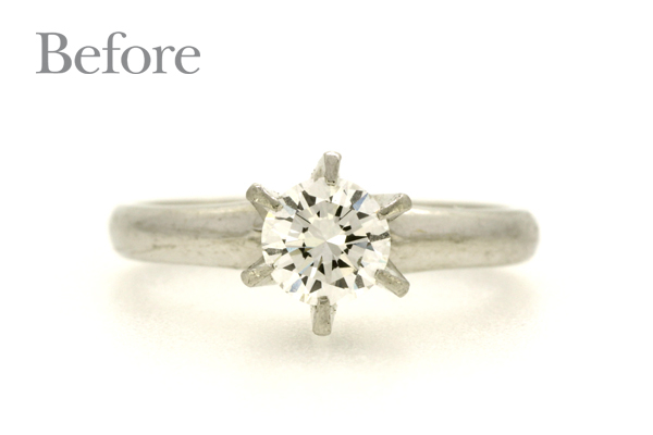 リフォーム前のエンゲージリング（婚約指輪）