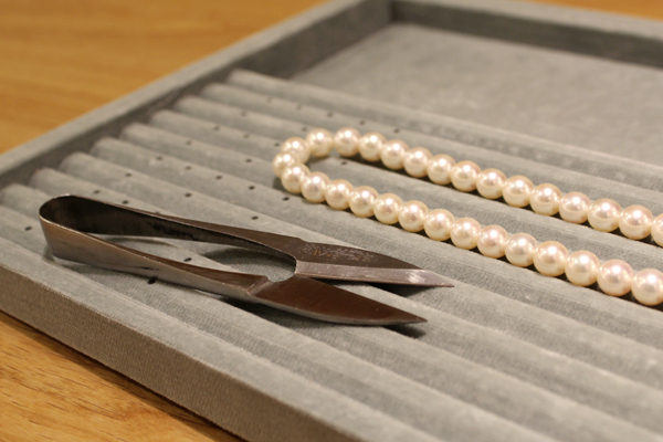 ジュエリー制作の工具紹介、糸切りバサミ