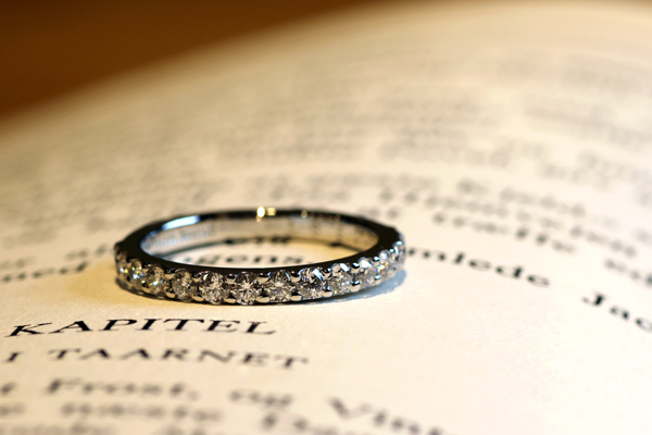 リフォーム後の18金イエローゴールドペンダント完成写真・ファイヤーオパール