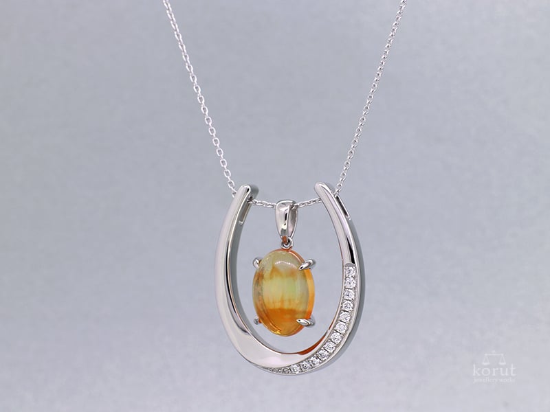 2WAYペンダントのご着用例