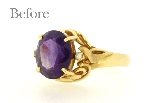 リフォーム前の指輪