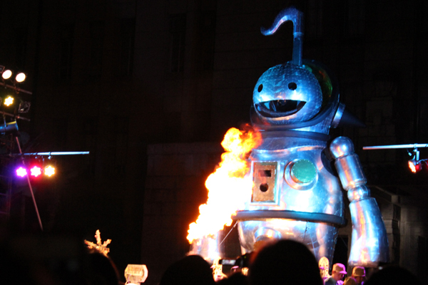 京都国際映画祭・火を噴くジャイアント・オタマトーン
