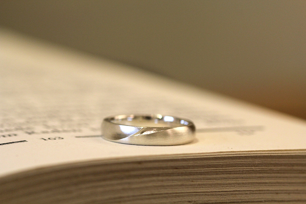 フルオーダーメイドシルバーリング完成写真