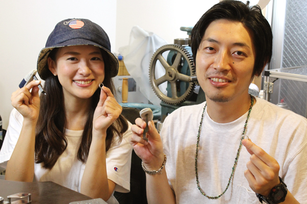 マリッジrング(結婚指輪)への打刻体験5-完成