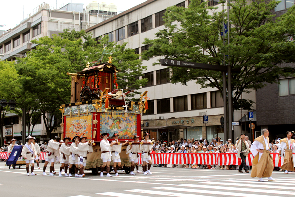 山鉾巡行2014年、蟷螂山（とうろうやま）1