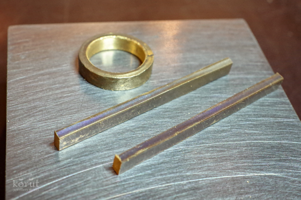 ピアス制作工程