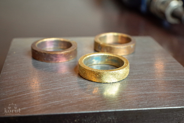 ピアス制作工程