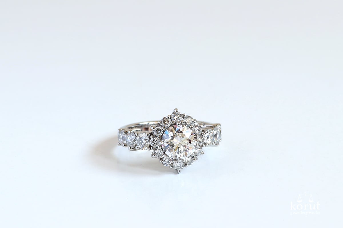 トータル2ctの輝き