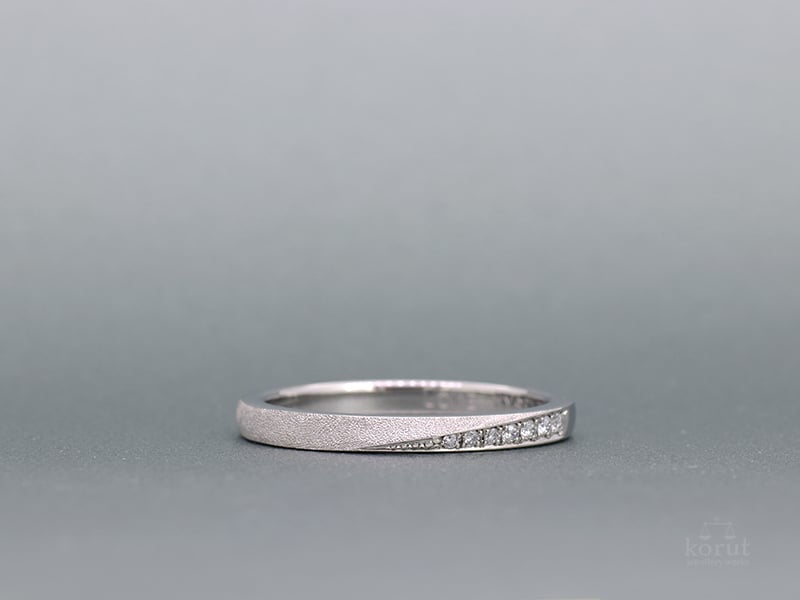 リフォーム後の指輪