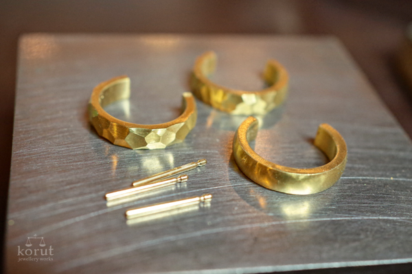 ピアス制作工程