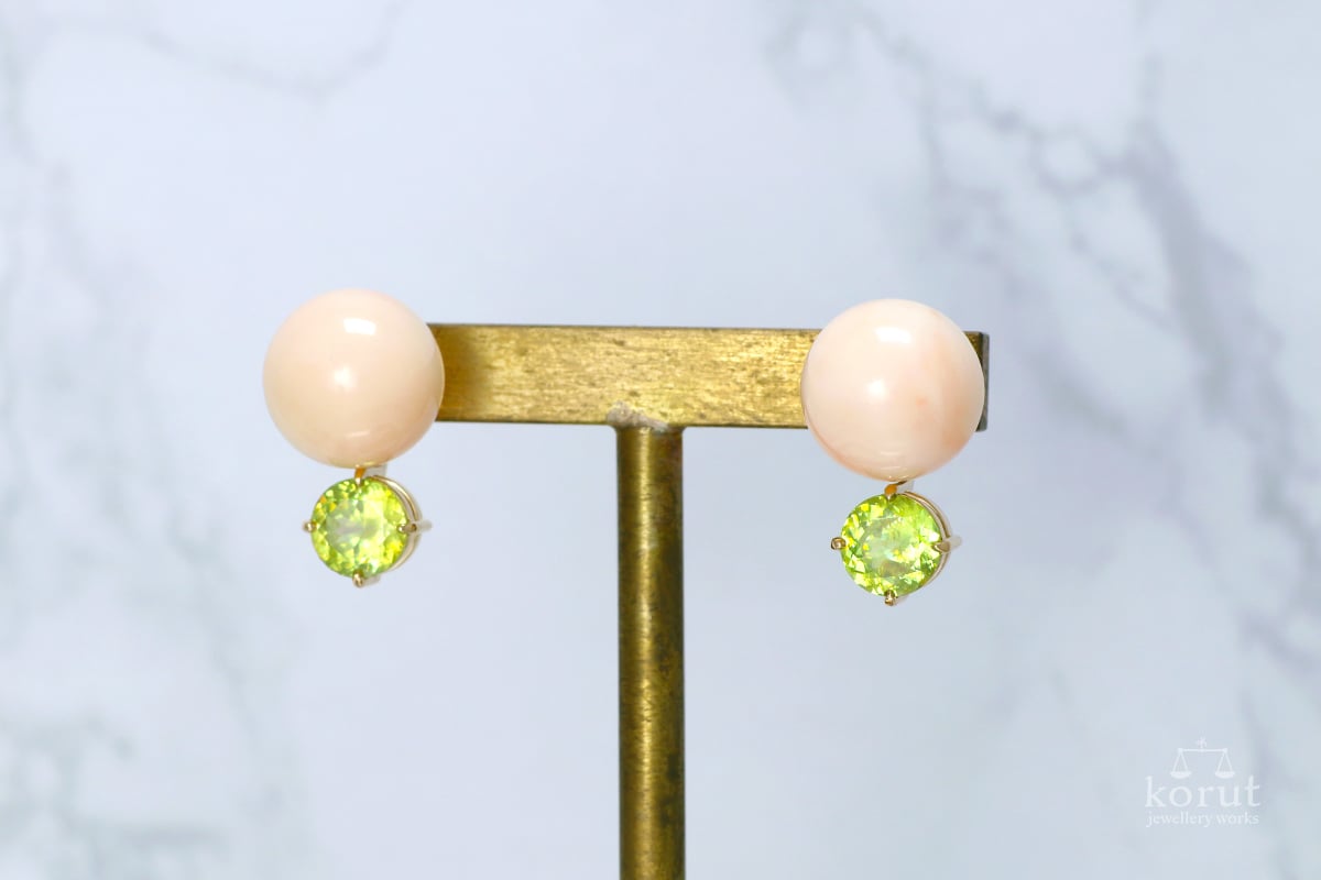 スフェーンのピアスチャーム