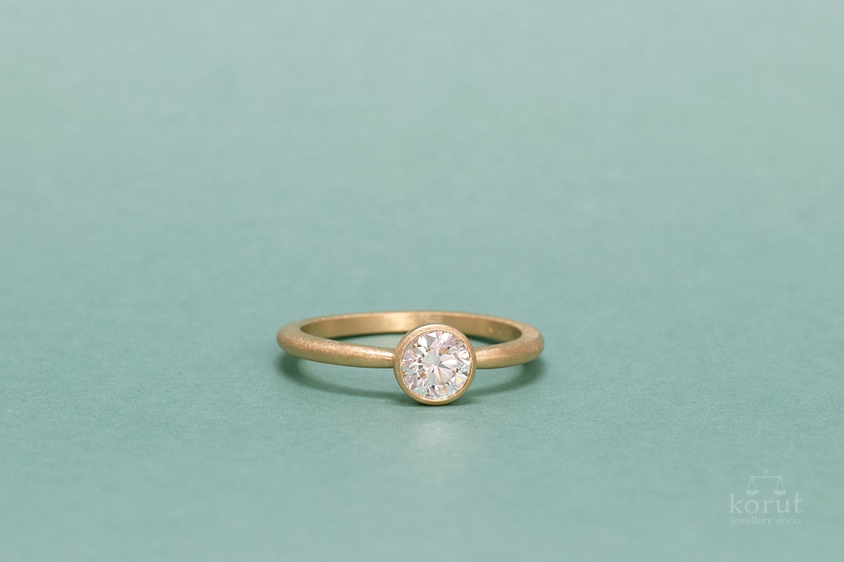 立爪リングからのリフォーム