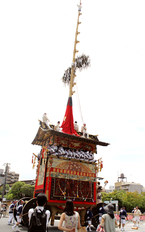 山鉾巡行2014年、月鉾