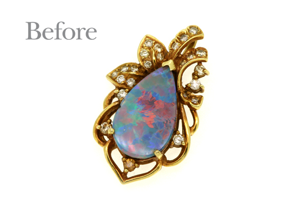 リフォーム前のペンダントトップ