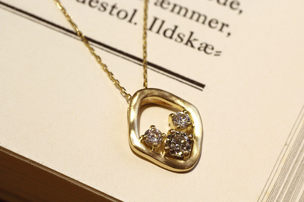 リフォーム後の18金イエローゴールドペンダント