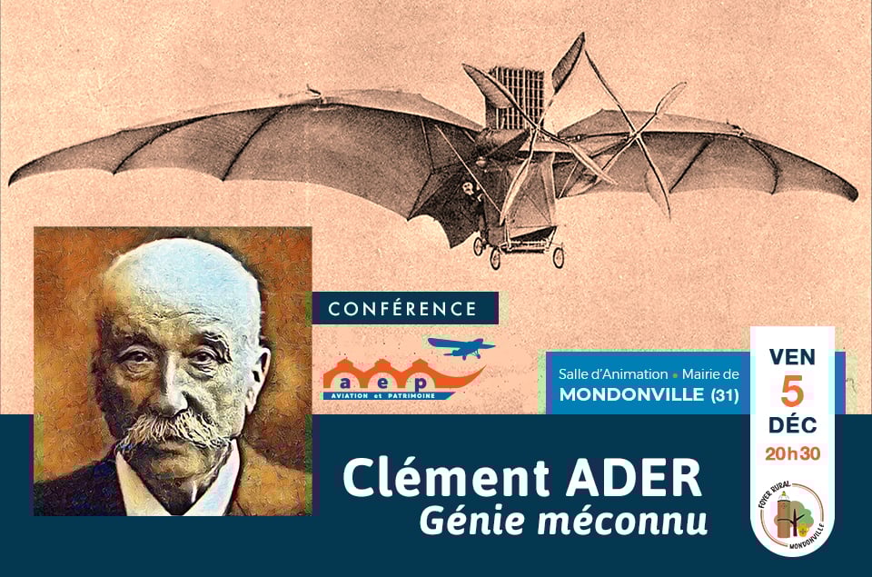 Conférence • Clément ADER, génie méconnu...